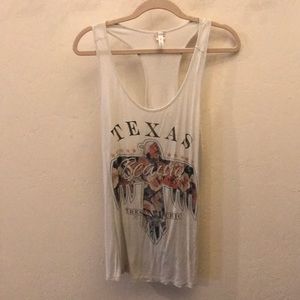 Texas vintage style tank